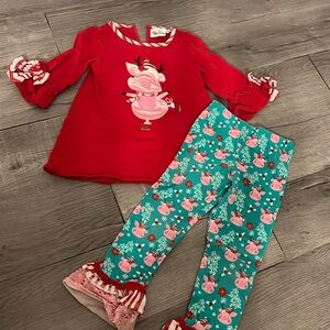 Christmas matching outfit set
